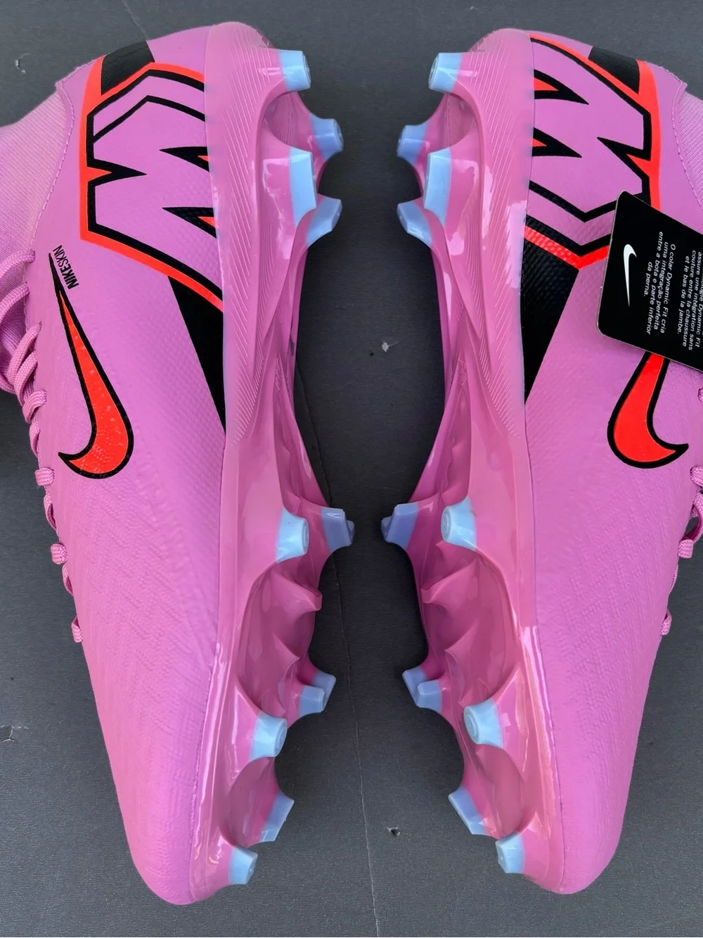 Nike Men's Mercurial Superfly 10 Academy AG Cleats Soccer Pink sz 8 NEW NO BOX